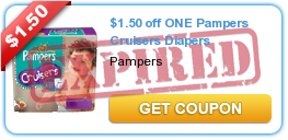 $1.50 off ONE Pampers Cruisers Diapers